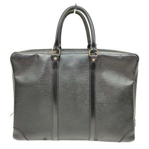 Louis Vuitton Business Bag Porte Documents Voyage Black Epi